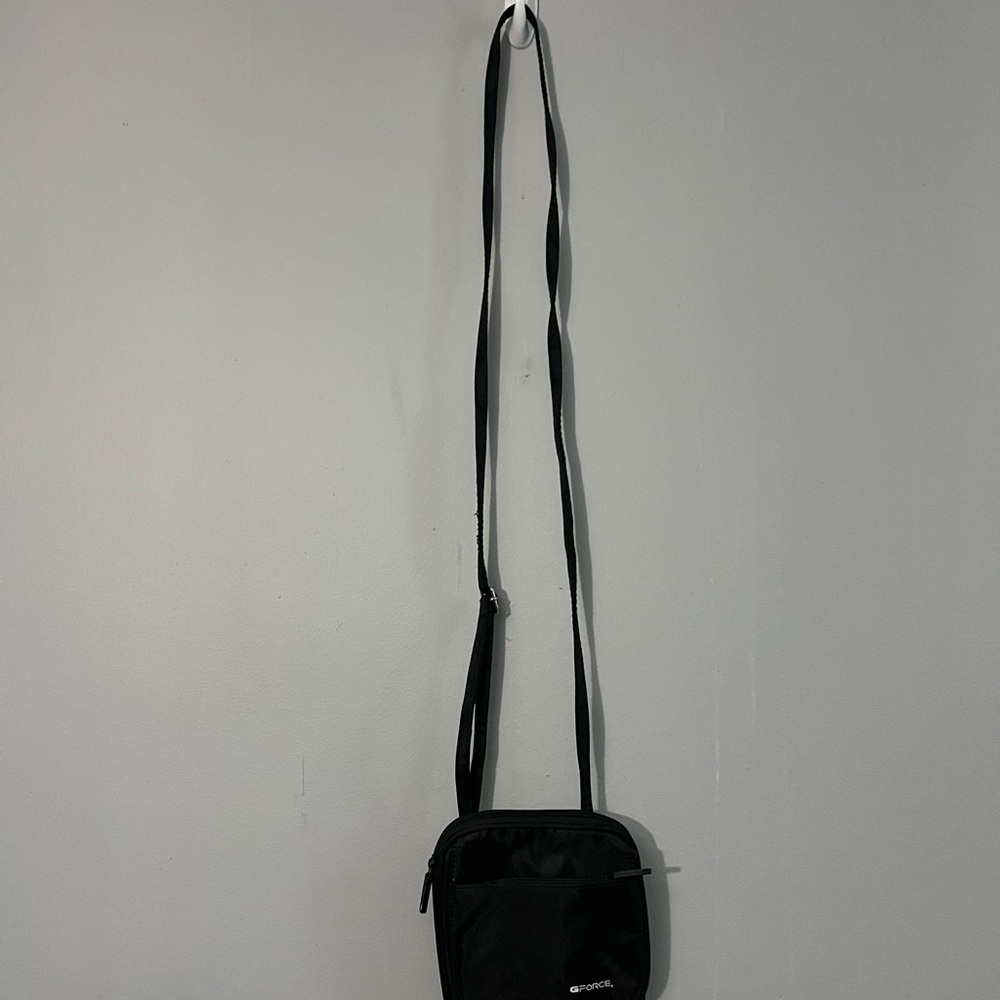 Gforce Black Crossbody Bag